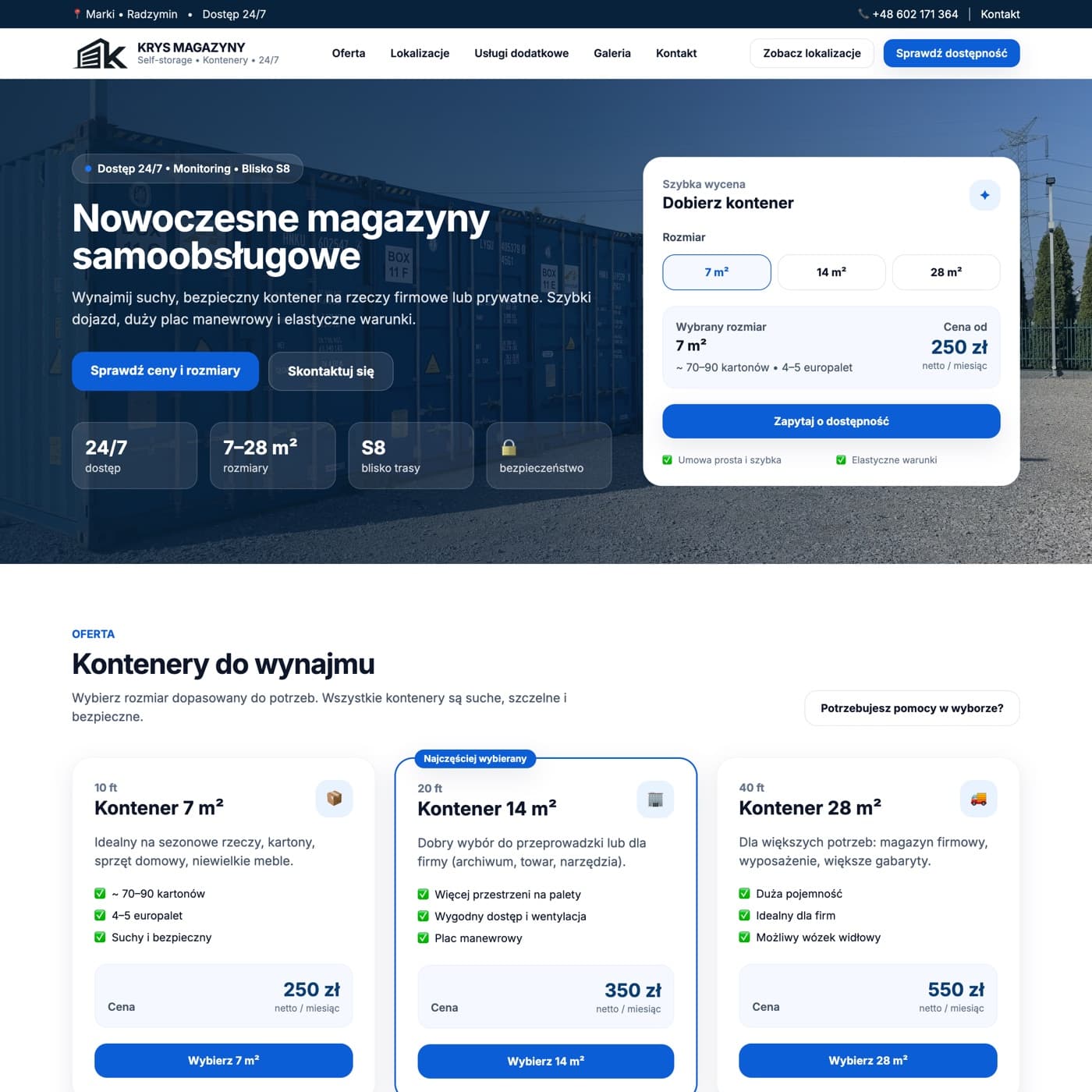 Podgląd strony krysmagazyny.pl